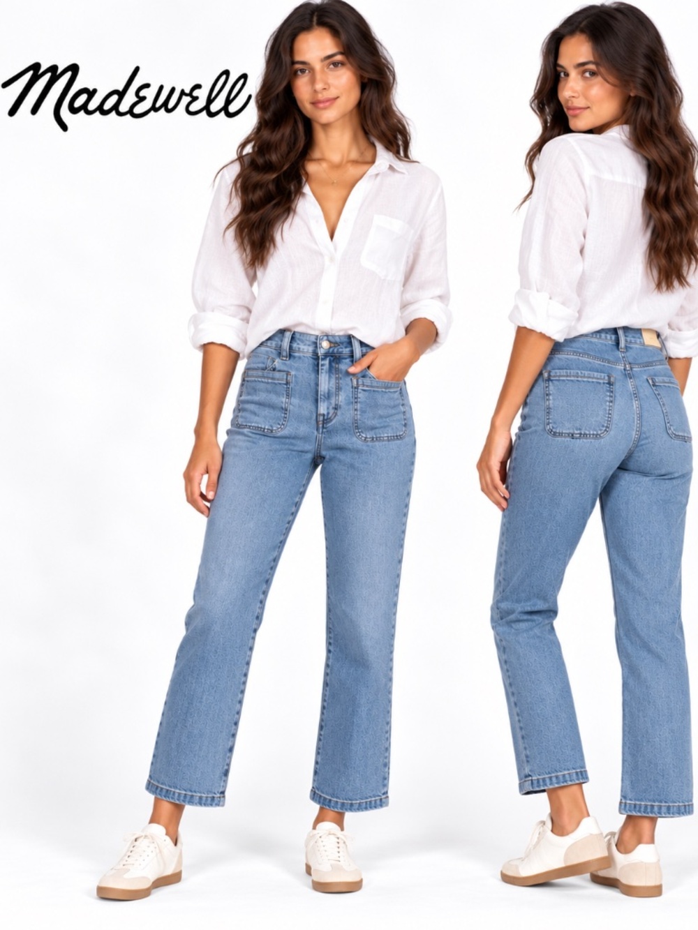 Madewell Kick Out Crop Jeans: Patch Pocket Edition